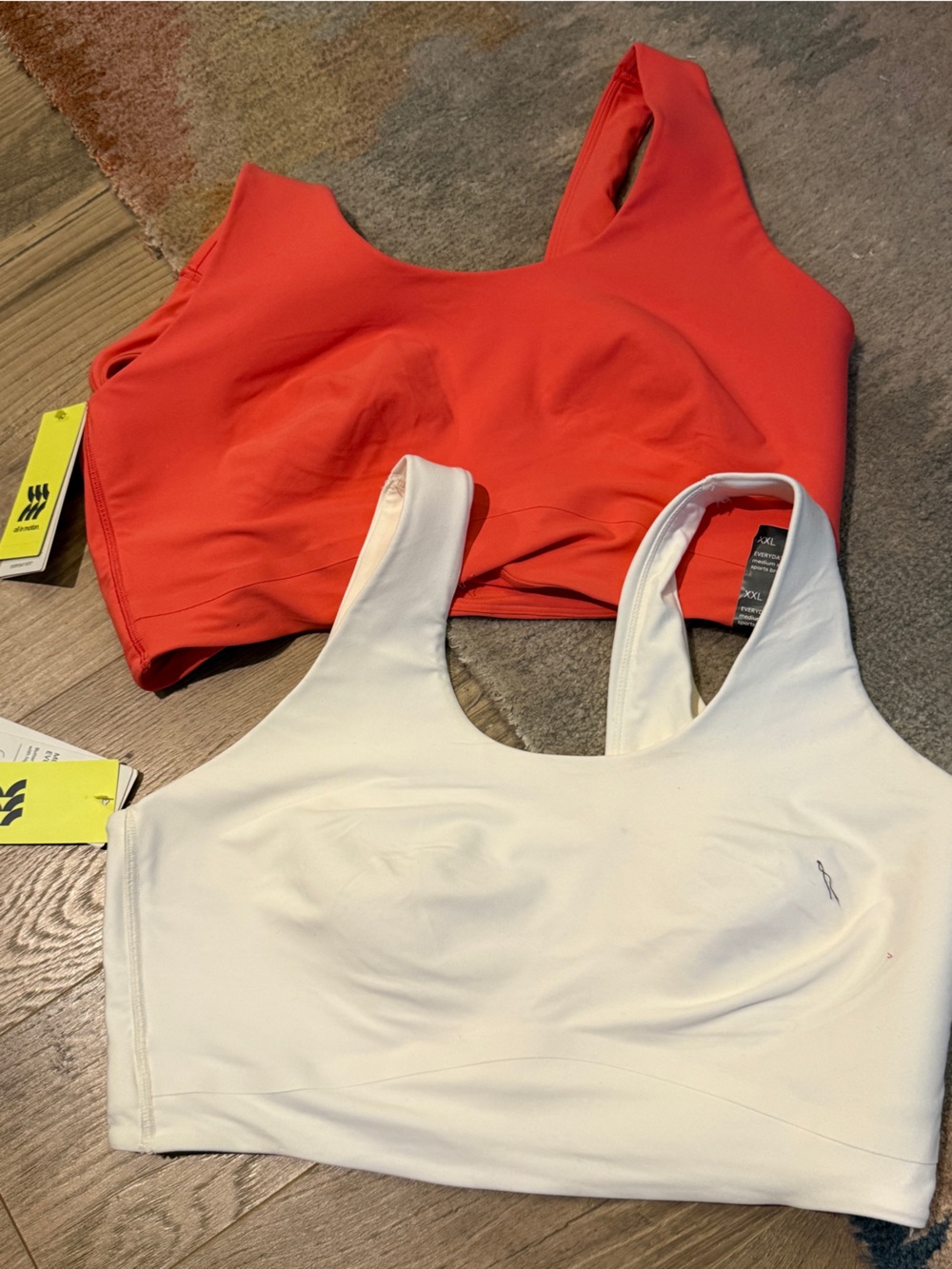 Target Women's Sports Bras - Red & White bundle- Size XXL